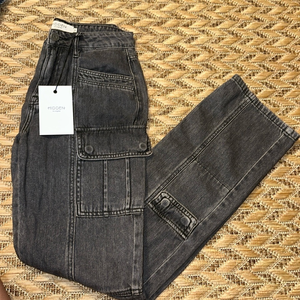 Hidden Tracey Jeans (Black Cargo)